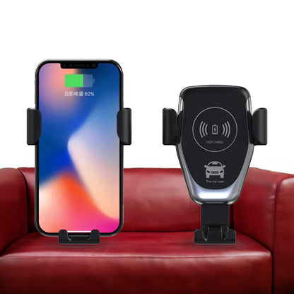Car Phone Holder Wireless Car Charger 10W Qi Fast Charging Car Charger Gravity Auto Clamping 360Ã‚Â° Rotation Air Vent Car Mount Holder