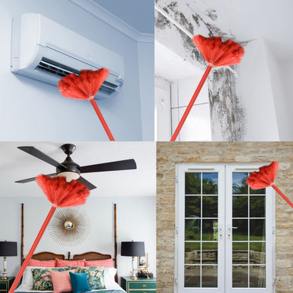 90-inch Metal Extendable Cobweb Brush â€“ Ceiling, Fan & Light Dust Cleaning (MOQ: 3)