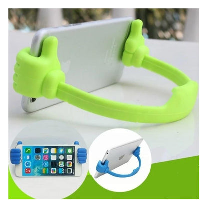 Hand-Shaped Mobile Stand – Universal Support for Home & Office (1 Pc, With Color Box)