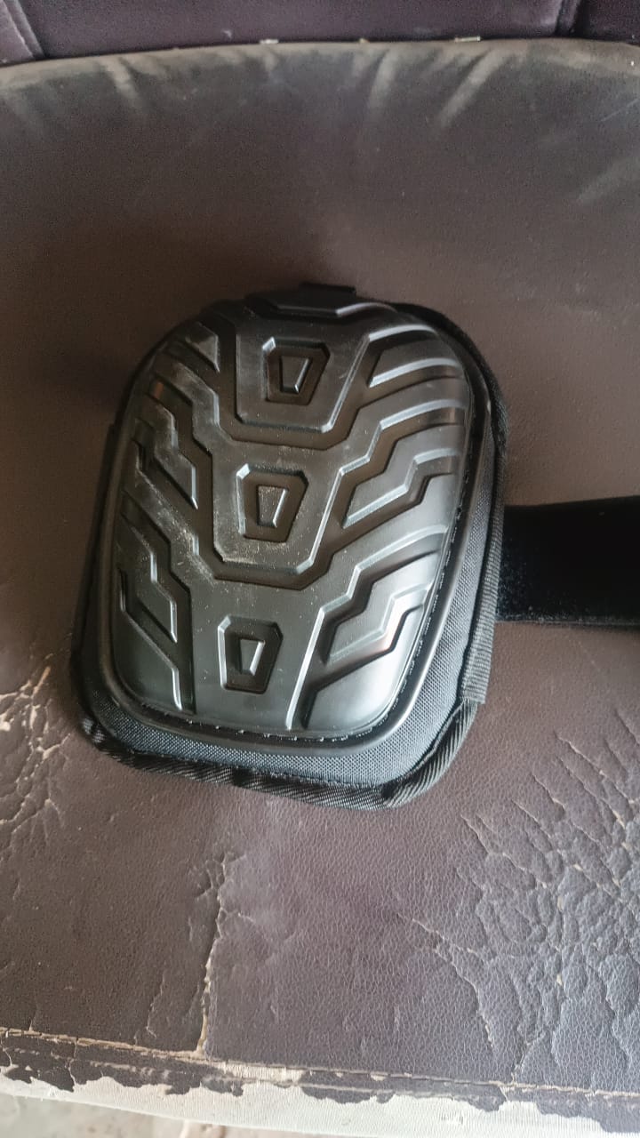 Heavy-Duty Work Knee Pad with Shock-Resistant Shell & Adjustable Straps (1 Pc)