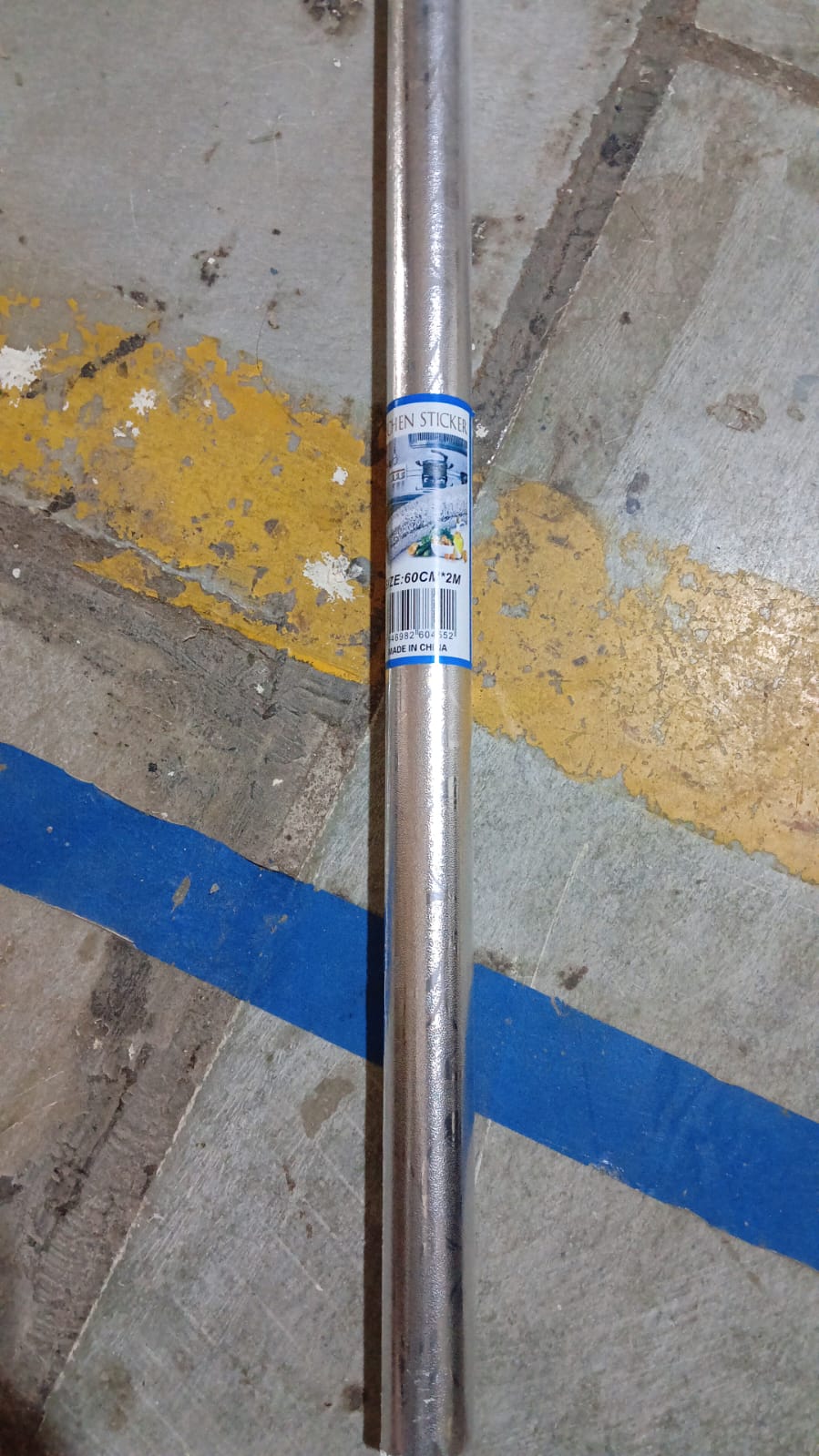 Self-Adhesive Wallpaper Aluminum Foil Wall Paper (60Ã—200 Cm / Mix Design)