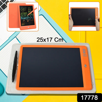 Portable LCD Writing Board Slate Drawing Record Notes Digital Notepad with Pen Handwriting Pad Paperless Graphic Tablet for Kids (1 pc / 25Ã—15 Cm)