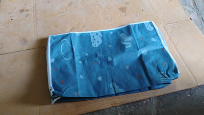 Multipurpose Zipper Storage Cloth Bag (1 Pc / 55Ã—35 CM)