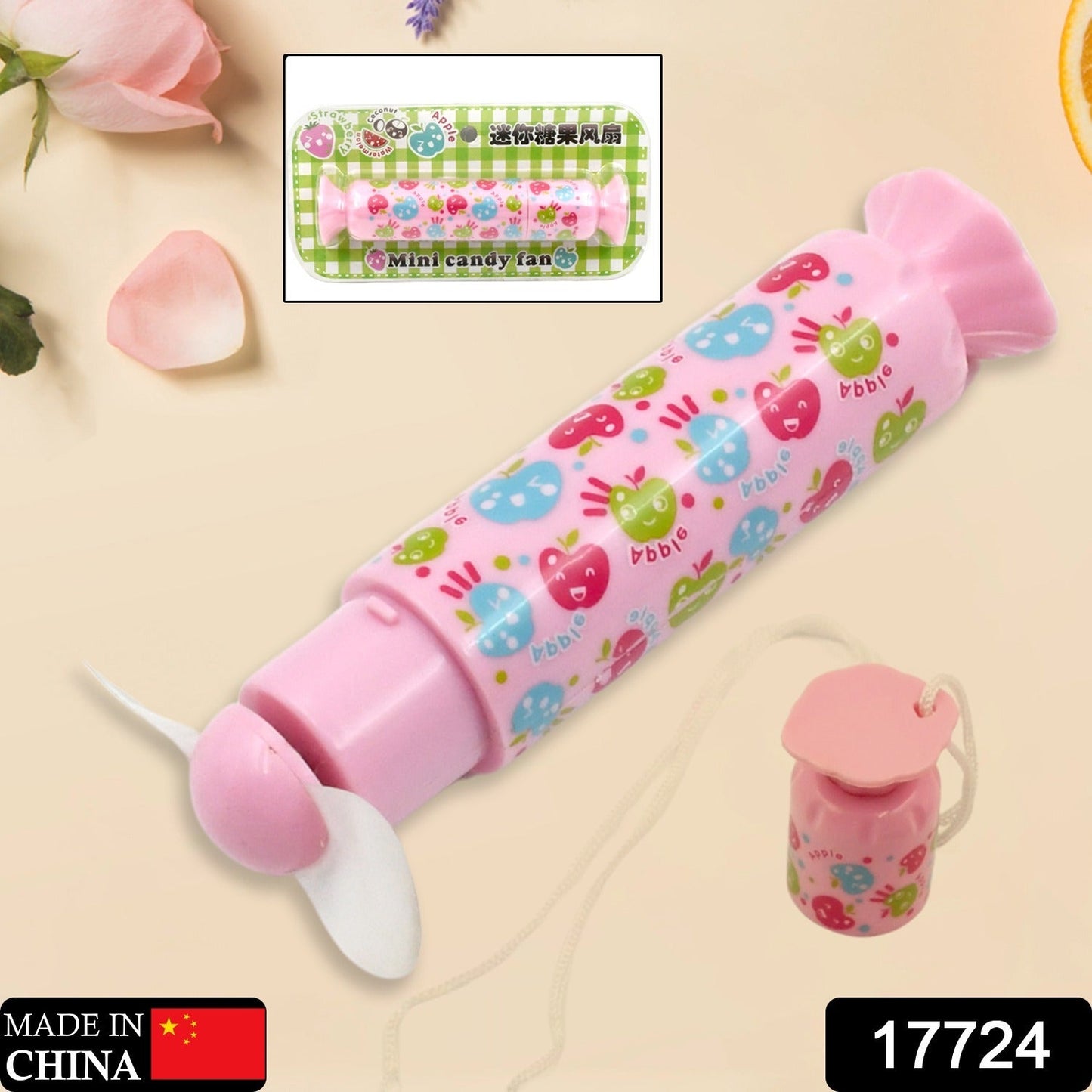 Battery Operated Handheld Mini Fan â€“ Portable Cooling Fan for Travel, Office & Outdoors (1 Pc, Battery Not Included)